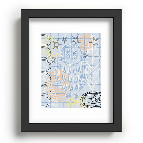 Kerrie Satava Owls Nest Recessed Framing Rectangle