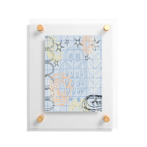 Kerrie Satava Owls Nest Floating Acrylic Print