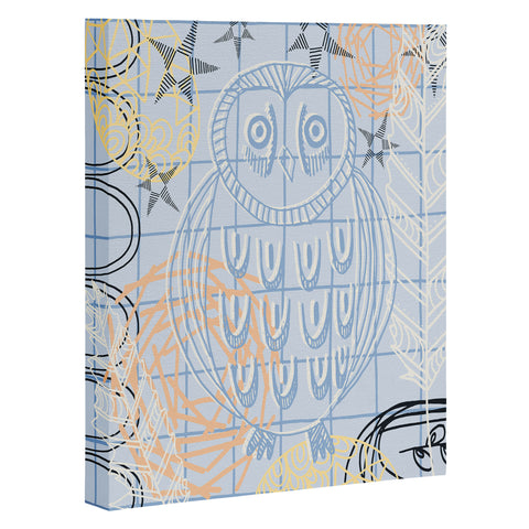 Kerrie Satava Owls Nest Art Canvas