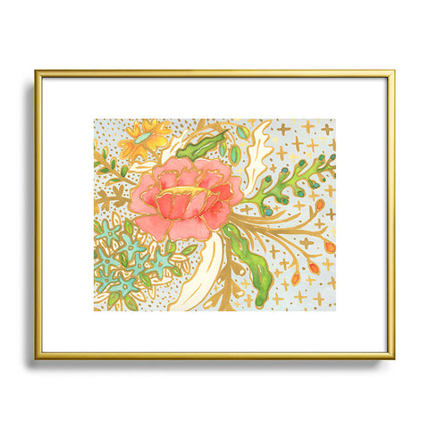 Kerrie Satava Soft Summer Breeze Metal Framed Art Print