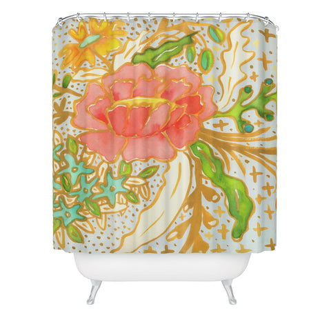 Kerrie Satava Soft Summer Breeze Shower Curtain