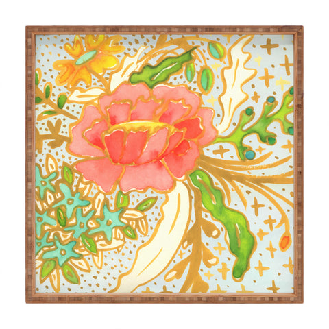 Kerrie Satava Soft Summer Breeze Square Tray