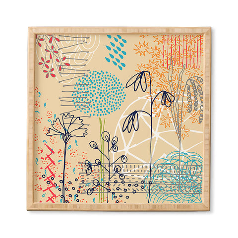 Kerrie Satava Spring Raindrops Framed Wall Art