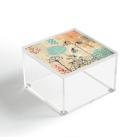 Kerrie Satava Spring Raindrops Acrylic Box