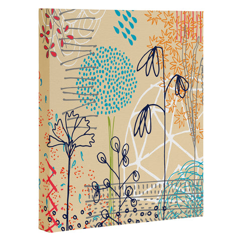 Kerrie Satava Spring Raindrops Art Canvas