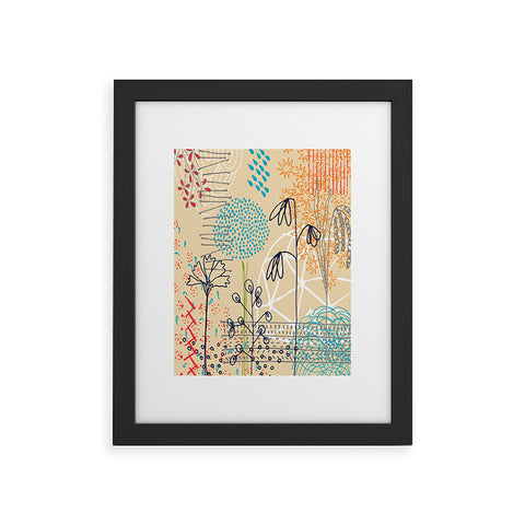 Kerrie Satava Spring Raindrops Framed Art Print