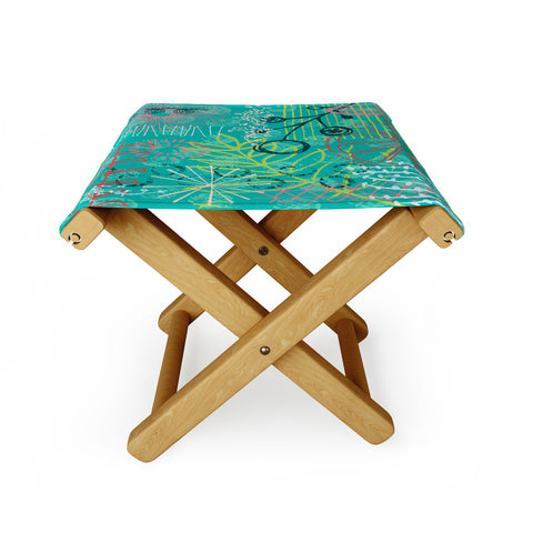 Kerrie Satava Summer Burst Folding Stool