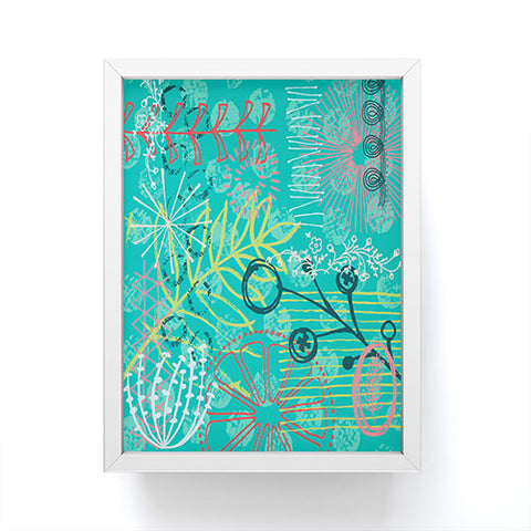 Kerrie Satava Summer Burst Framed Mini Art Print