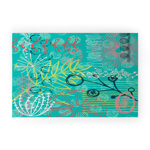Kerrie Satava Summer Burst Welcome Mat