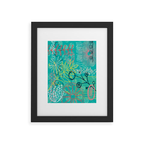 Kerrie Satava Summer Burst Framed Art Print