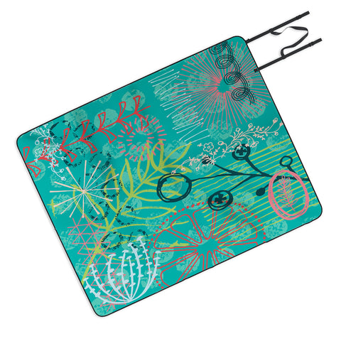 Kerrie Satava Summer Burst Picnic Blanket