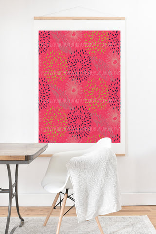 Kerrie Satava Surprise Bloom Art Print And Hanger