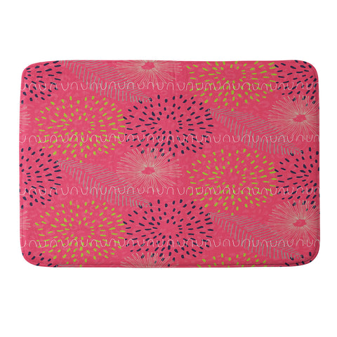 Kerrie Satava Surprise Bloom Memory Foam Bath Mat