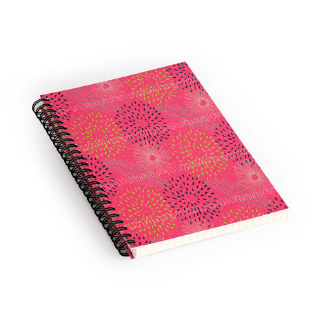 Kerrie Satava Surprise Bloom Spiral Notebook