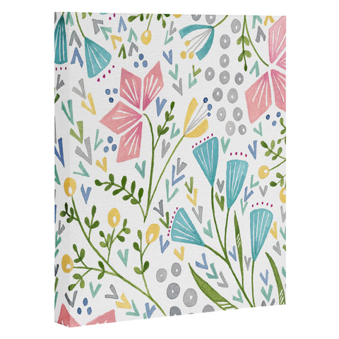 Kerrie Satava weekend walk Art Canvas