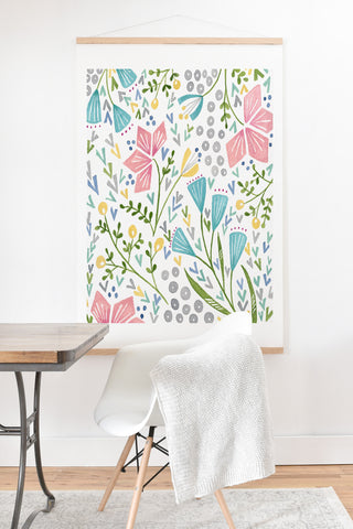 Kerrie Satava weekend walk Art Print And Hanger