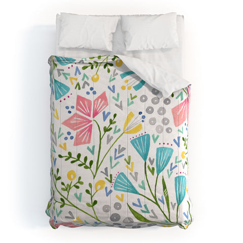 Kerrie Satava weekend walk Comforter