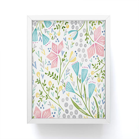 Kerrie Satava weekend walk Framed Mini Art Print