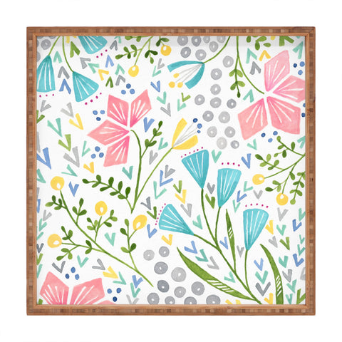 Kerrie Satava weekend walk Square Tray