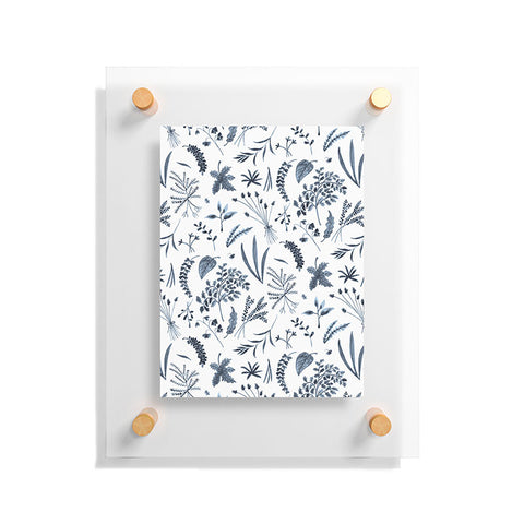 Kerrie Satava Wild Prarie Blue Floating Acrylic Print