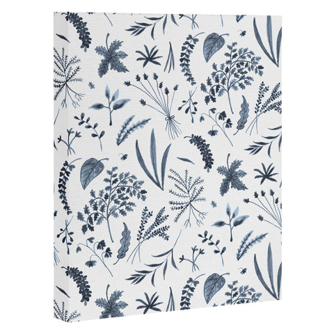 Kerrie Satava Wild Prarie Blue Art Canvas