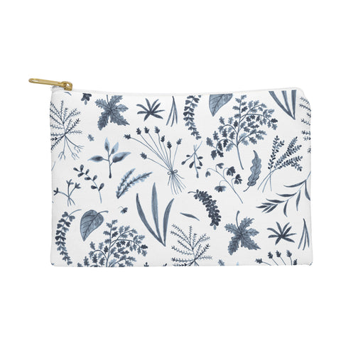 Kerrie Satava Wild Prarie Blue Pouch