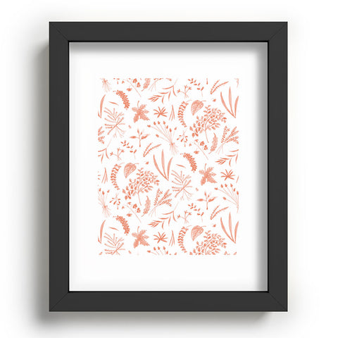 Kerrie Satava Wild Prarie Blush Recessed Framing Rectangle
