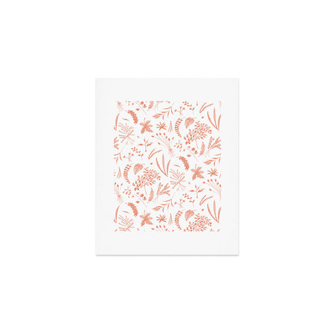 Kerrie Satava Wild Prarie Blush Art Print