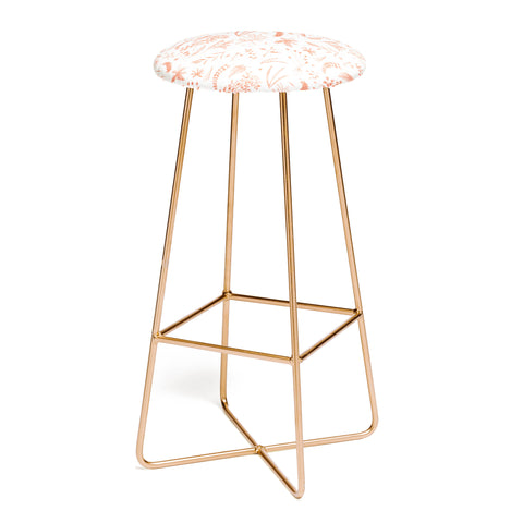 Kerrie Satava Wild Prarie Blush Bar Stool