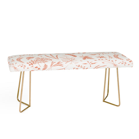 Kerrie Satava Wild Prarie Blush Bench