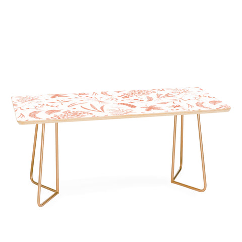 Kerrie Satava Wild Prarie Blush Coffee Table