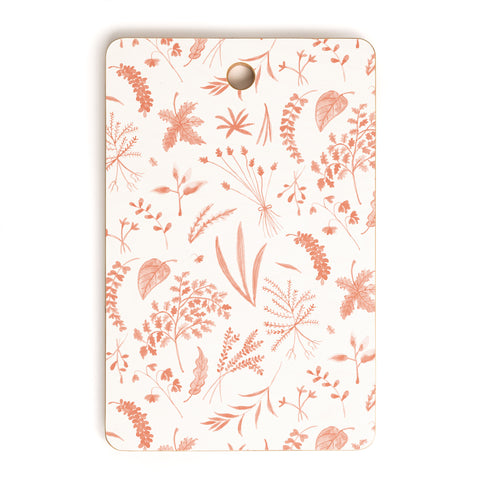Kerrie Satava Wild Prarie Blush Cutting Board Rectangle