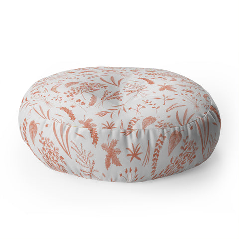 Kerrie Satava Wild Prarie Blush Floor Pillow Round