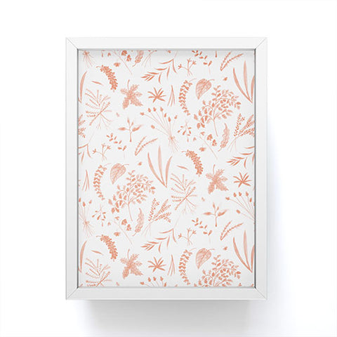 Kerrie Satava Wild Prarie Blush Framed Mini Art Print