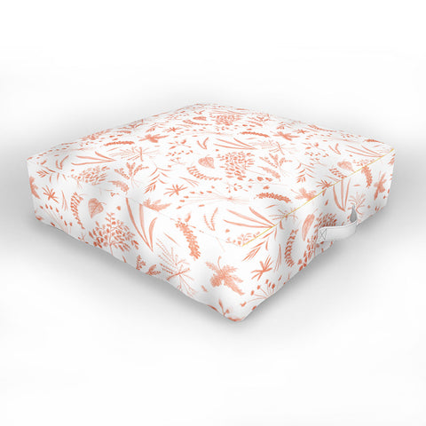 Kerrie Satava Wild Prarie Blush Outdoor Floor Cushion