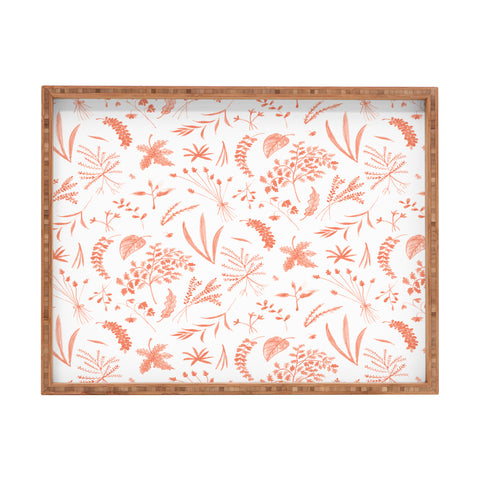 Kerrie Satava Wild Prarie Blush Rectangular Tray