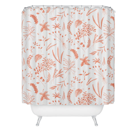 Kerrie Satava Wild Prarie Blush Shower Curtain