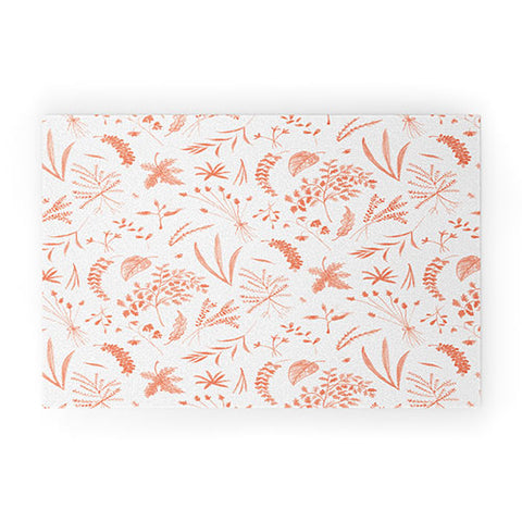 Kerrie Satava Wild Prarie Blush Welcome Mat