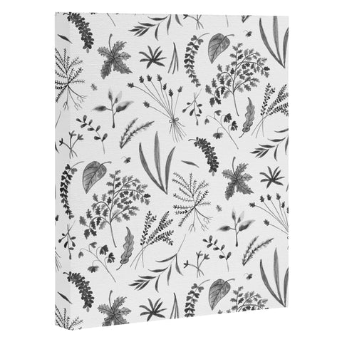 Kerrie Satava Wild Prarie Gray Art Canvas