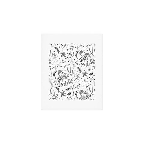 Kerrie Satava Wild Prarie Gray Art Print