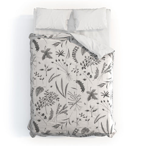 Kerrie Satava Wild Prarie Gray Comforter