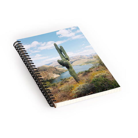 Kevin Russ Arizona Saguaro Spiral Notebook