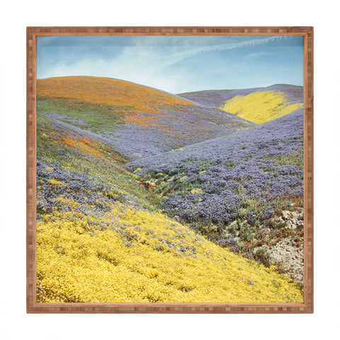 Kevin Russ Bloomtown California Square Tray