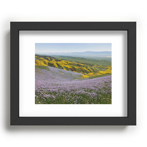Kevin Russ California Wildflowers Recessed Framing Rectangle