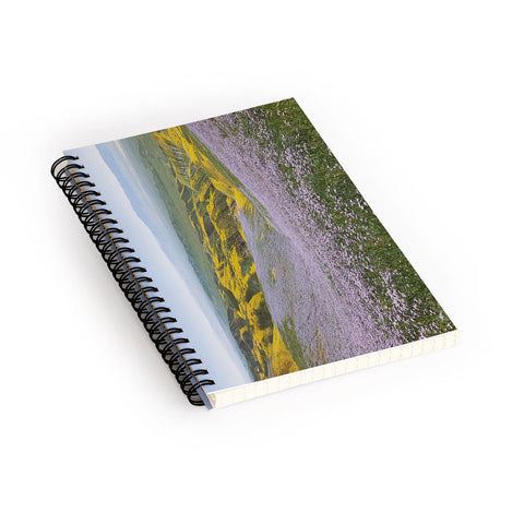 Kevin Russ California Wildflowers Spiral Notebook