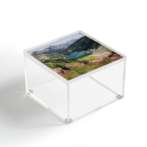 Kevin Russ Cascade Summer Wildflowers Acrylic Box