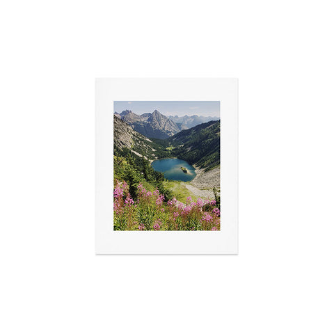 Kevin Russ Cascade Summer Wildflowers Art Print