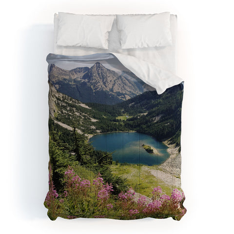 Kevin Russ Cascade Summer Wildflowers Comforter