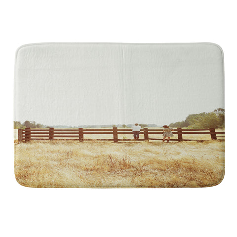 Kevin Russ Fence Standing Memory Foam Bath Mat
