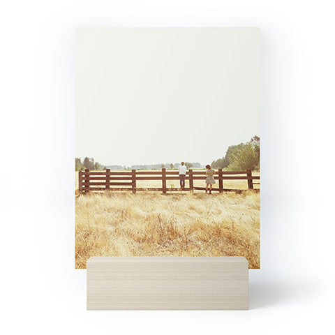 Kevin Russ Fence Standing Mini Art Print